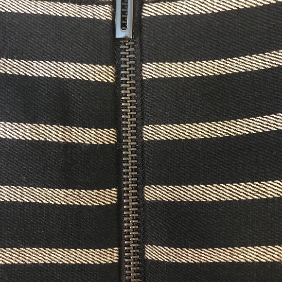 The Limited Striped Skirt with Zipper down front - Picture 2 of 5